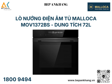 Lò nướng điện âm tủ Malloca MOV1372BS - dung tích 72L